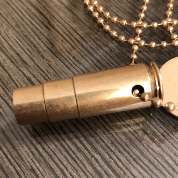 Classic - Fighting Hunger Necklace // Gold - Picture 10 of 14